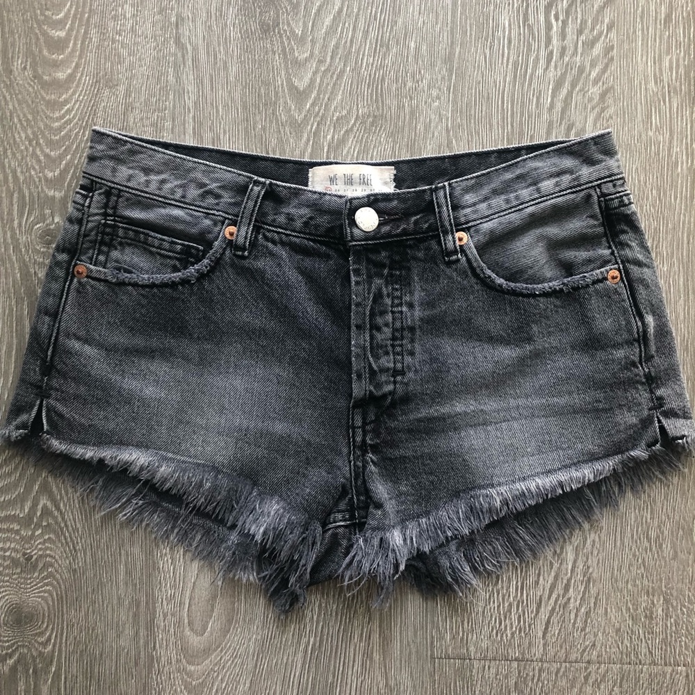 Free People Denim Shorts